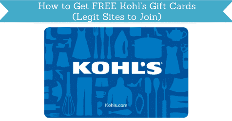 Where Can I Acquire Free Kohl’s Gift Cards